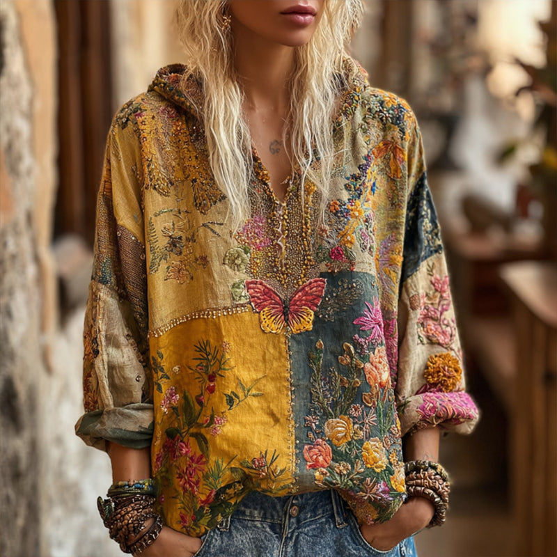 Top de estilo vintage atemporal
