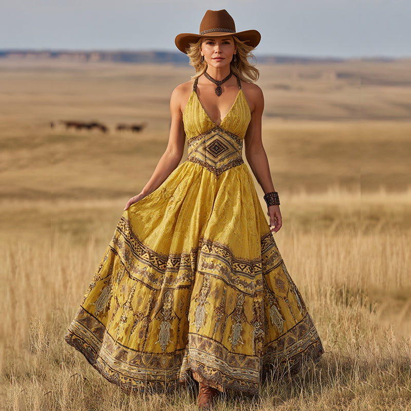 Vestido de estilo vintage atemporal