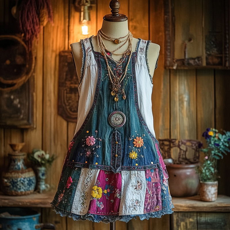 Vestido de diseño cuidado