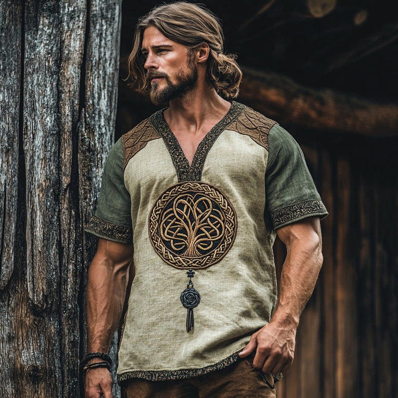 Camisa de diseño cuidado