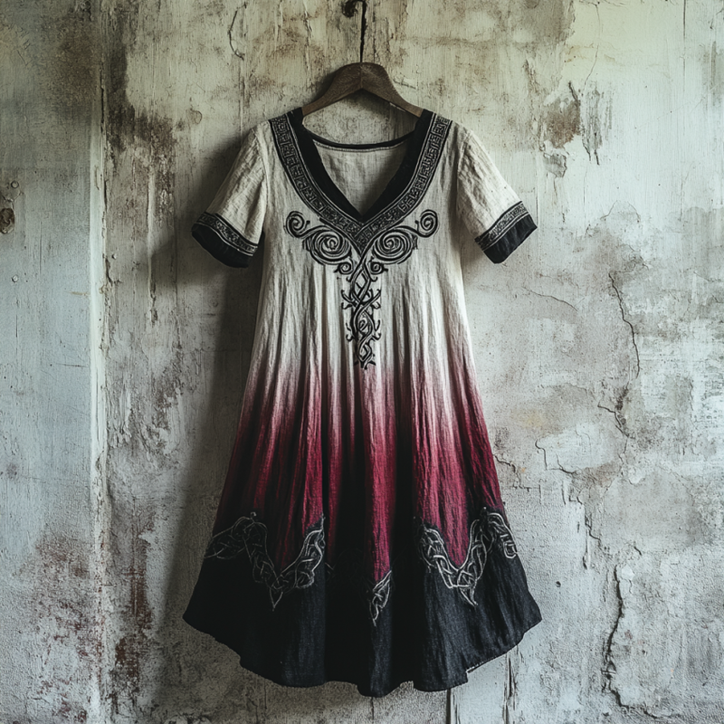Vestido de inspiración vintage