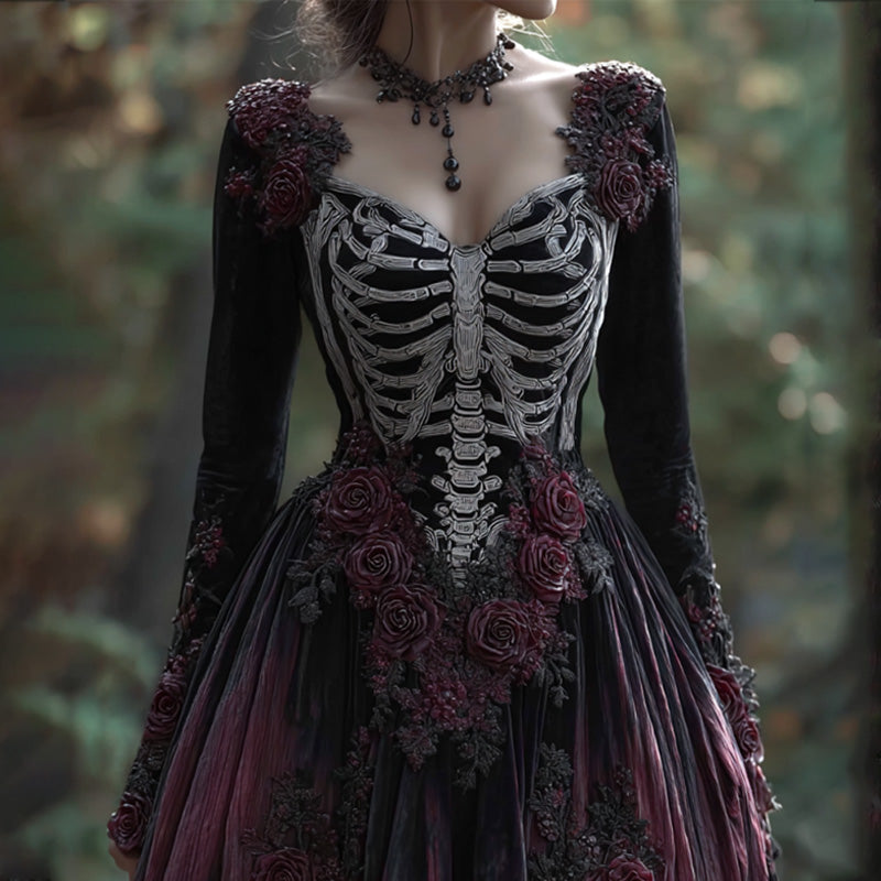Vestido de inspiración vintage