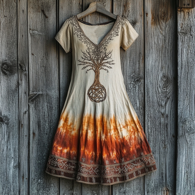 Vestido de inspiración vintage