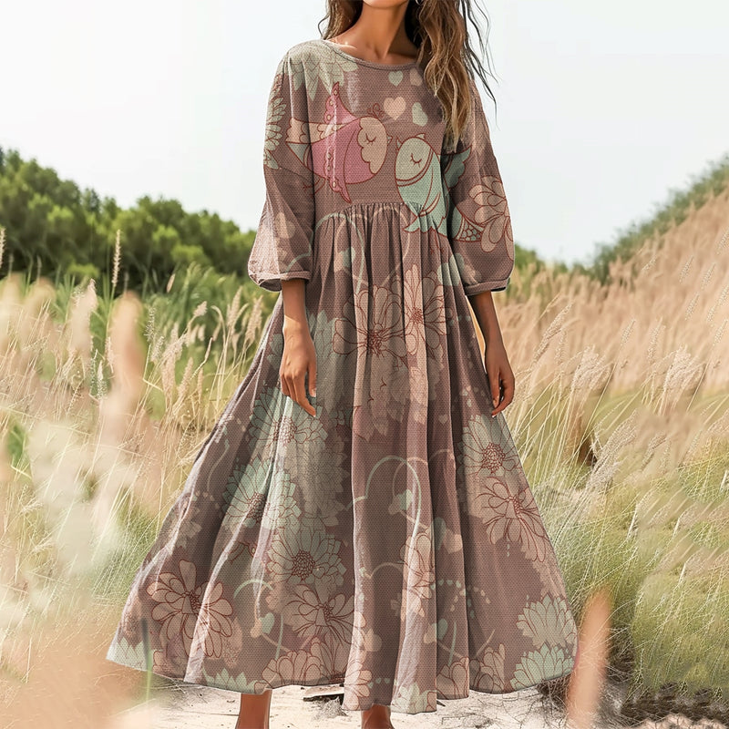 Vestido vintage clásico