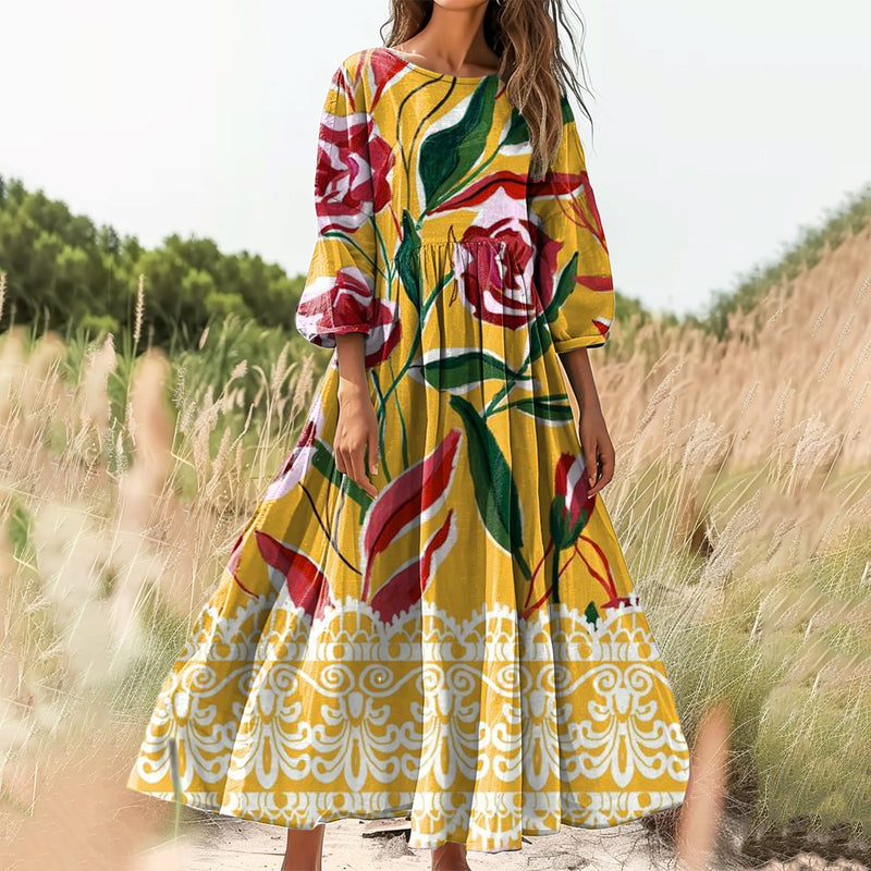 Vestido de inspiración vintage