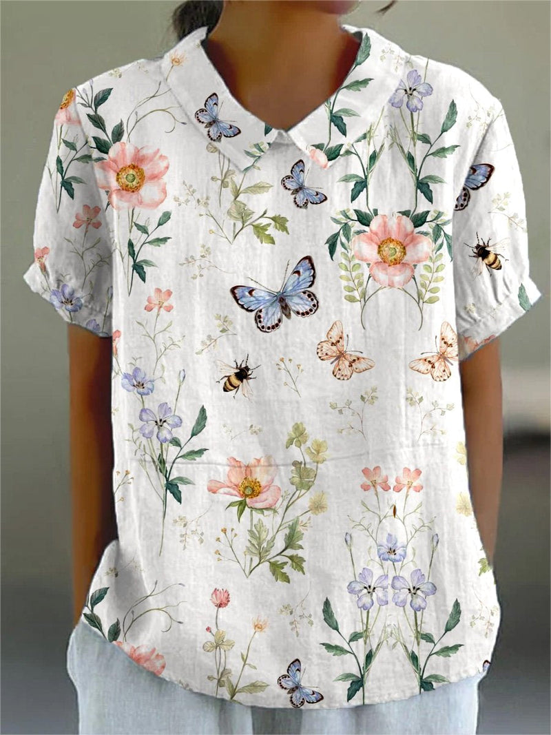 Camisa de diseño cuidado