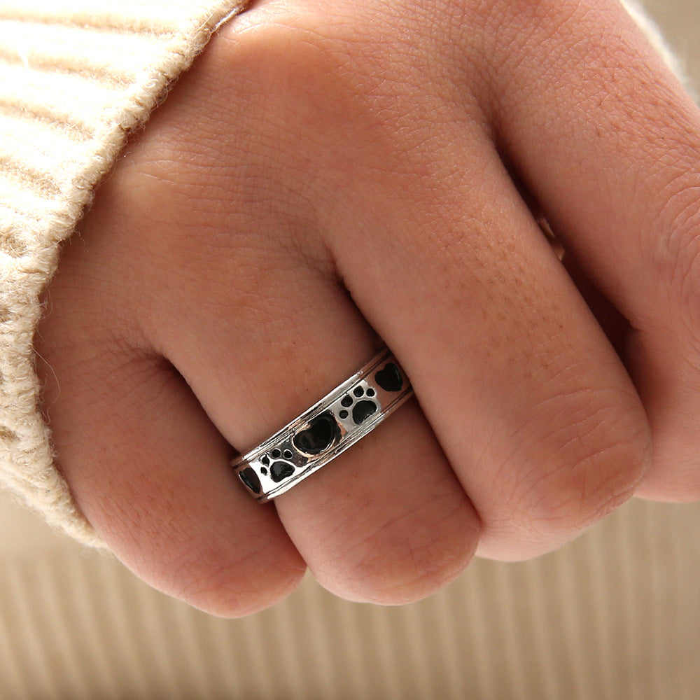 Plata Anillo romántico para momentos especiales