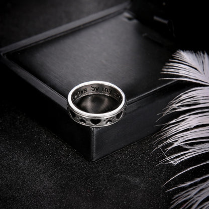 Plata Anillo romántico para momentos especiales
