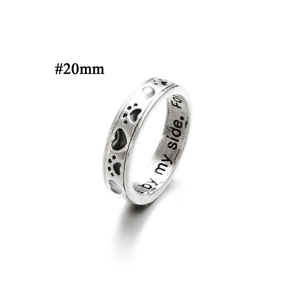Plata Anillo romántico para momentos especiales