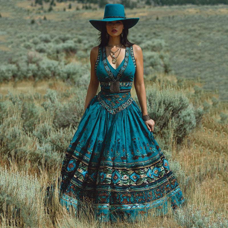 Vestido vintage clásico