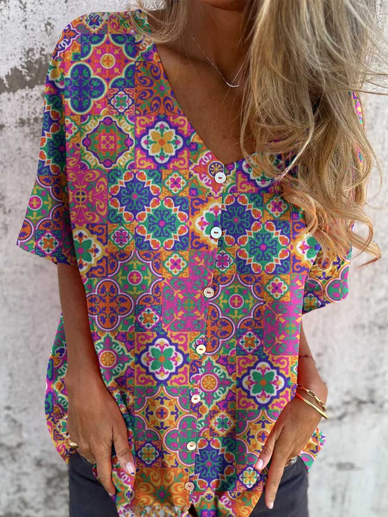 Camisa de diseño cuidado