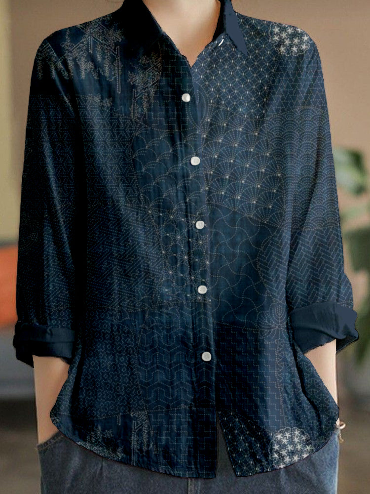 Blusa de estilo vintage atemporal