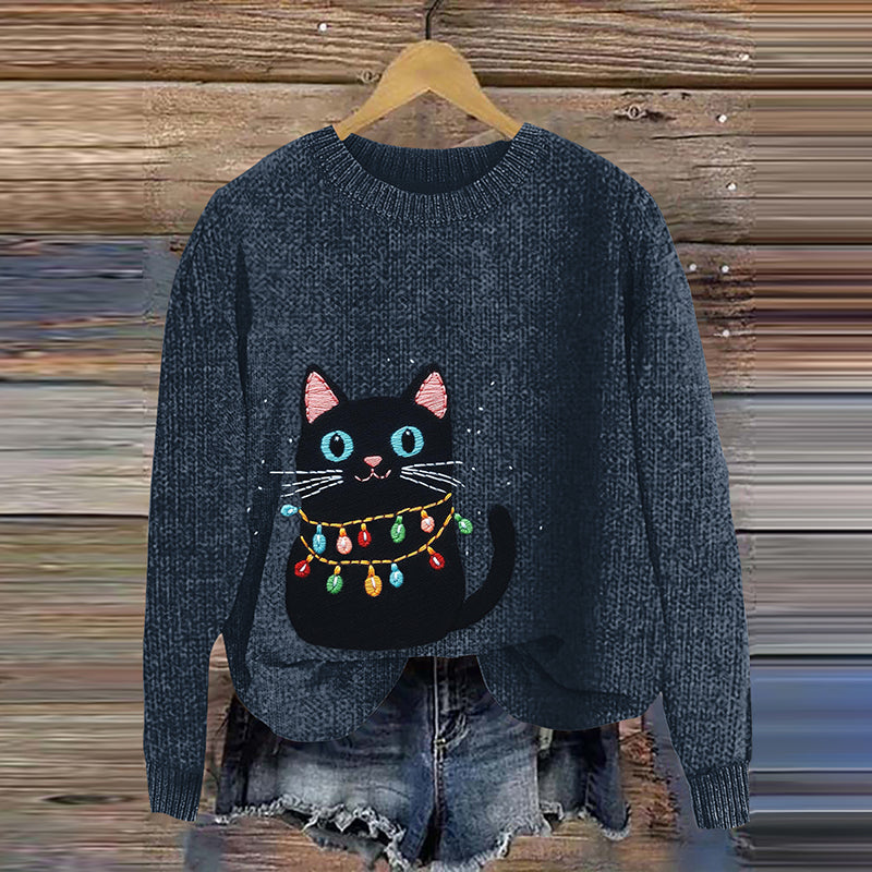 Suéter de estilo vintage atemporal