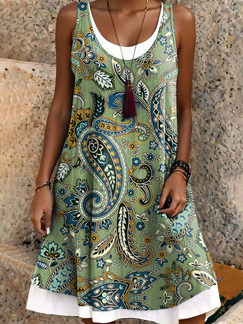 Vestido de estilo vintage atemporal