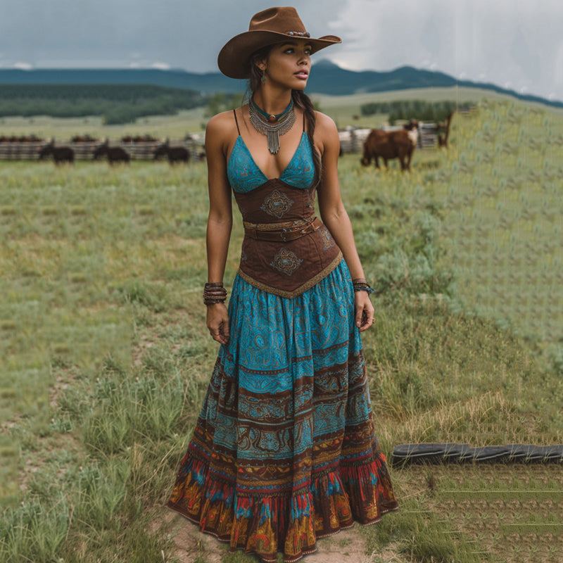 Vestido de inspiración vintage