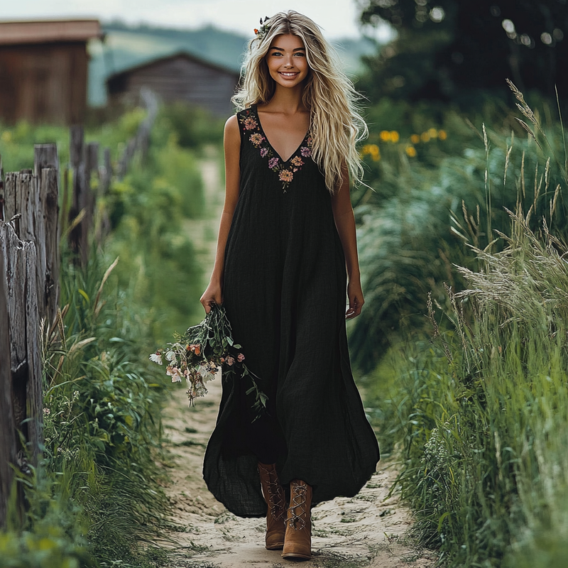 Vestido de diseño elegante