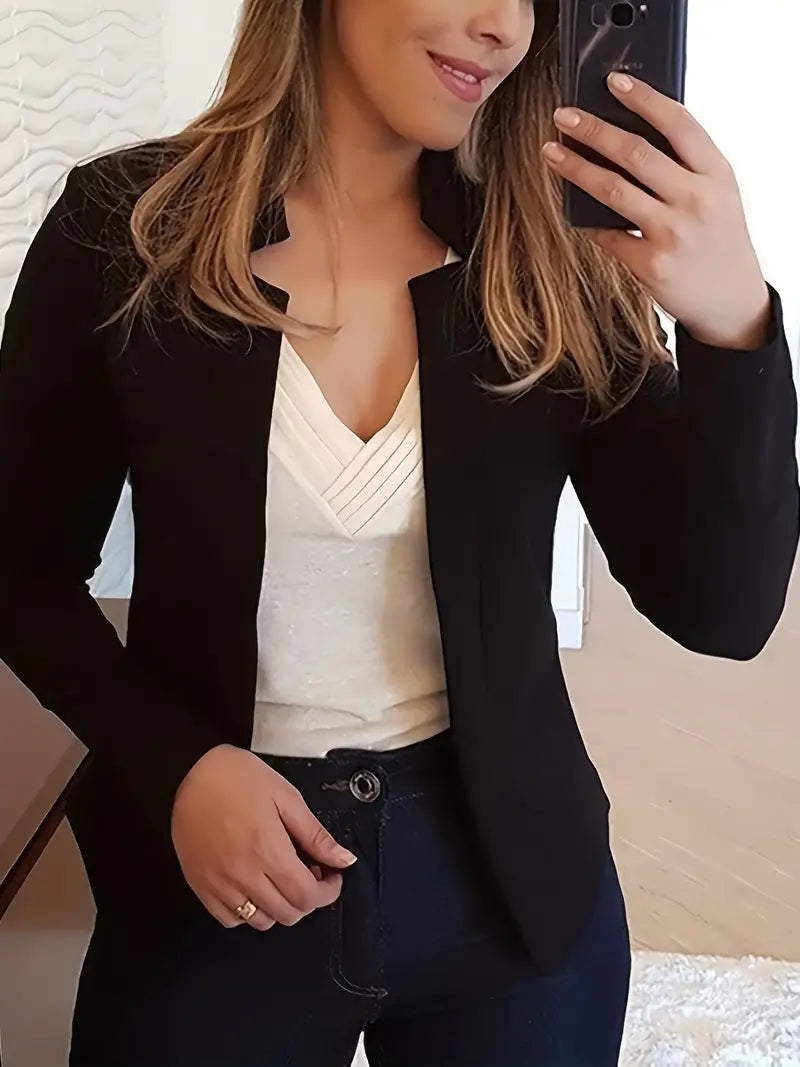 CM | Elegante blazer de manga larga para la primavera