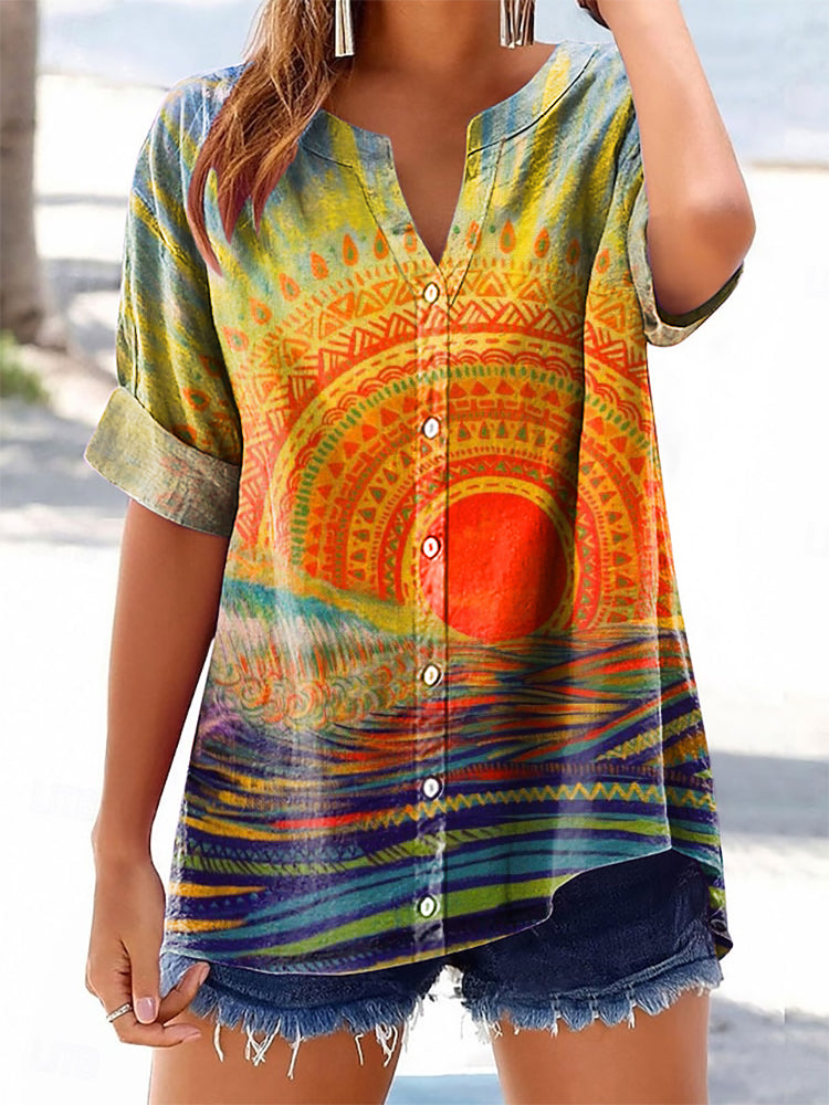 Camisa de inspiración vintage