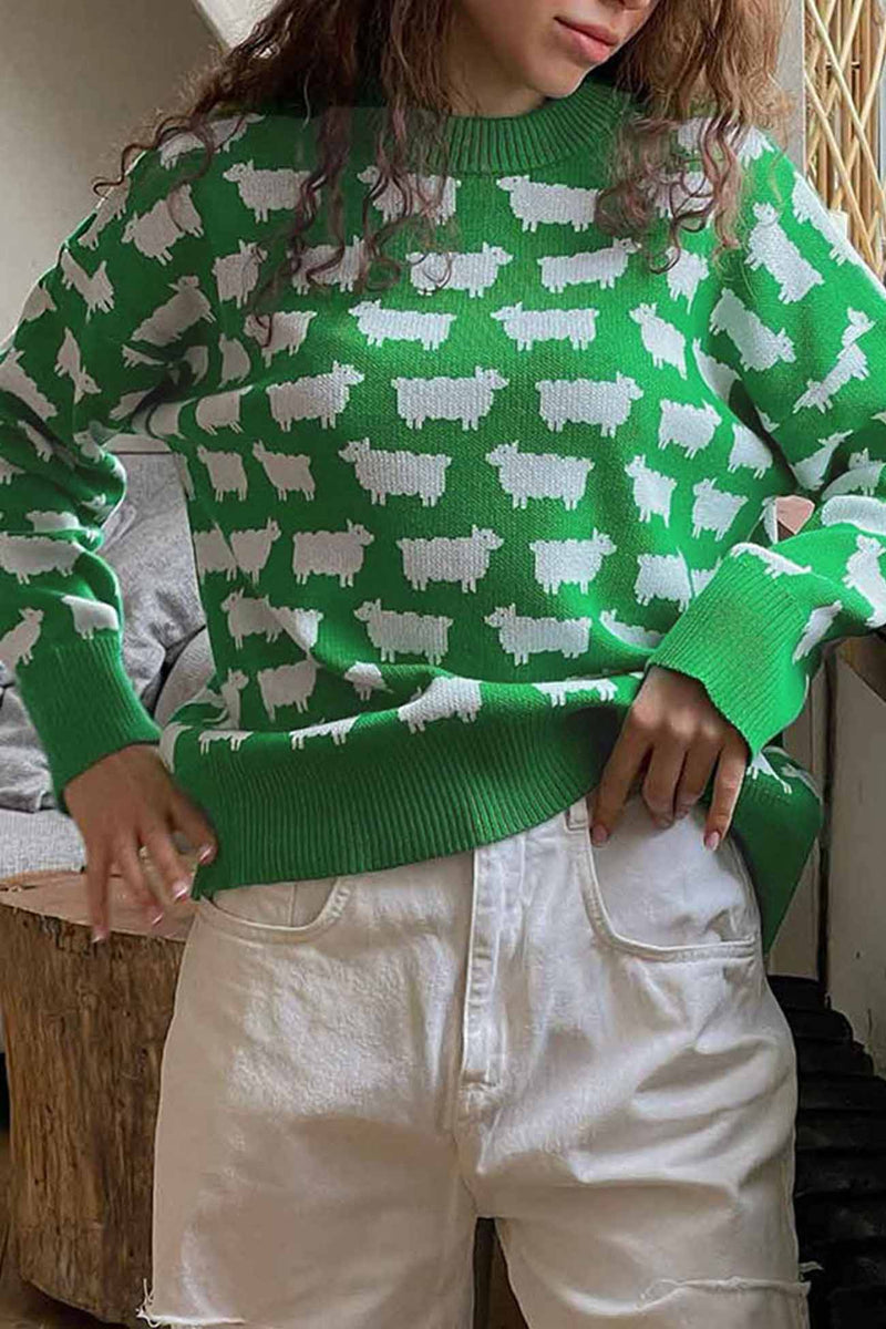 Suéter de diseño clásico