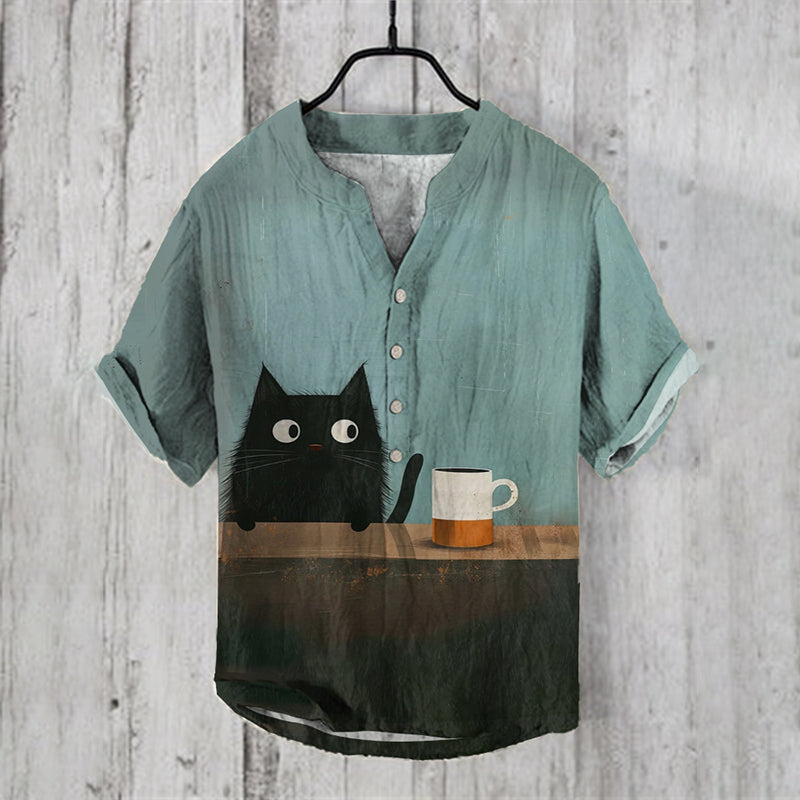 Camisa de estilo vintage atemporal