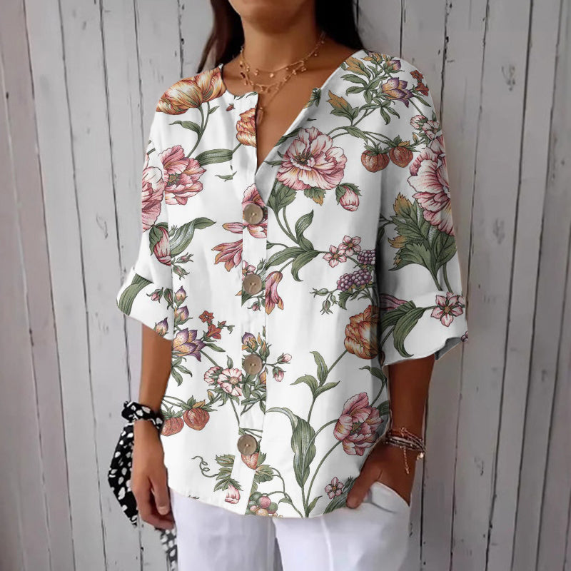 Camisa de estilo vintage atemporal