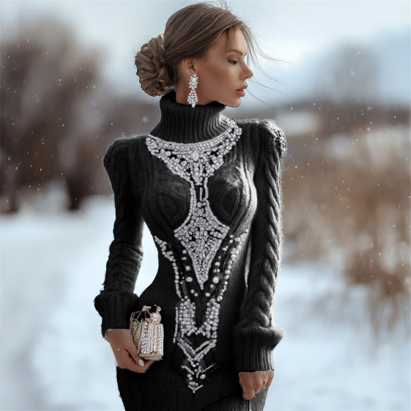 Suéter de estilo vintage atemporal