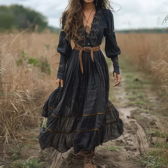 Vestido de diseño clásico