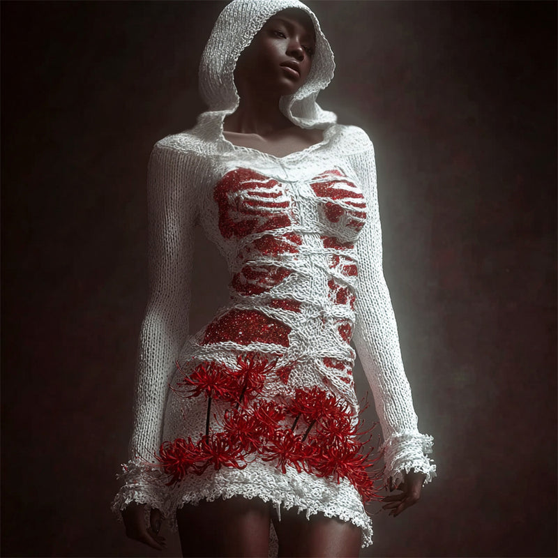 Vestido de inspiración vintage