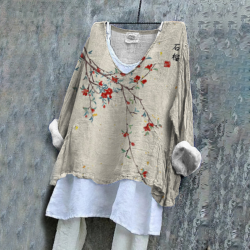 Camisa de inspiración vintage