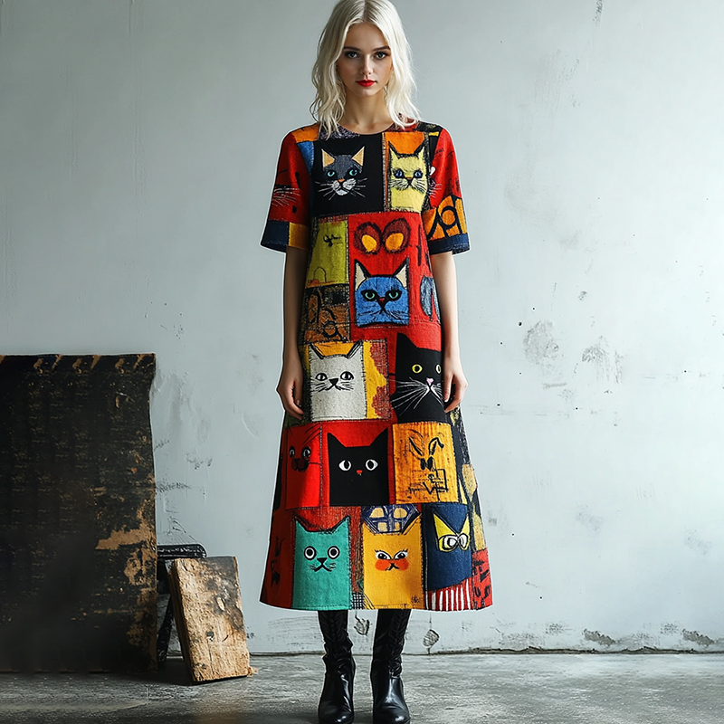 Vestido de diseño clásico