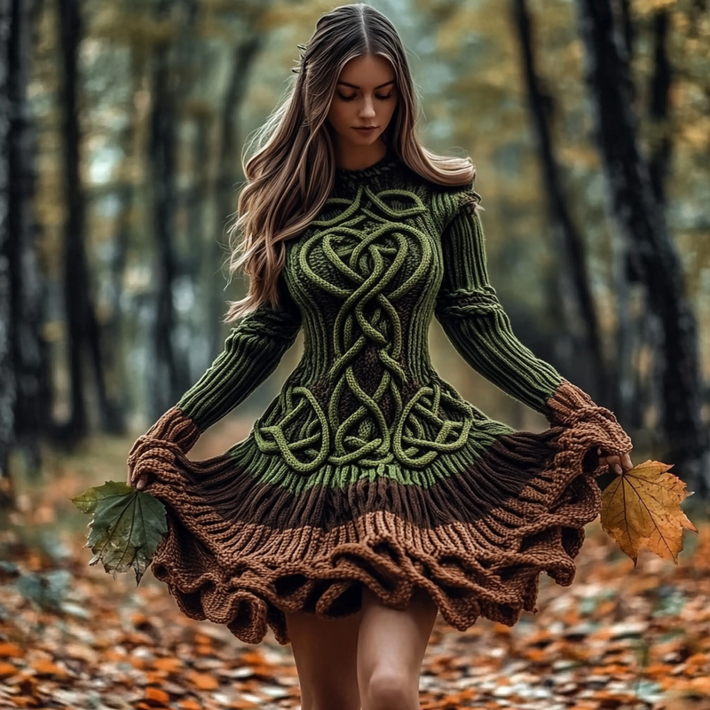 Suéter de estilo vintage atemporal