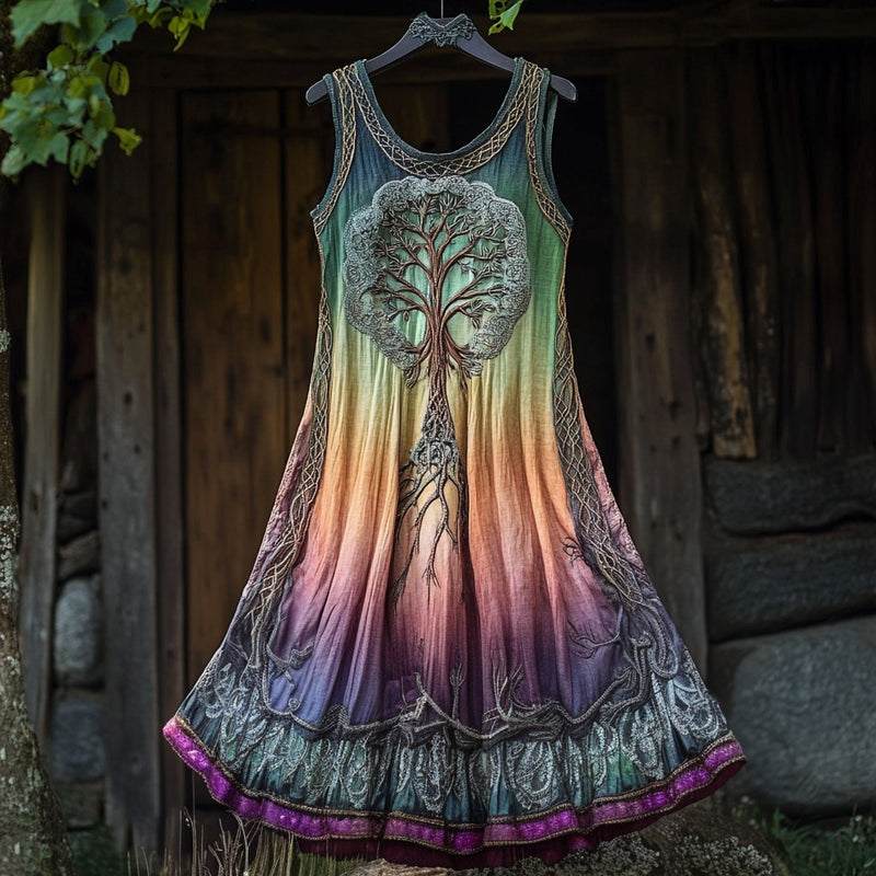 Vestido de estilo vintage atemporal