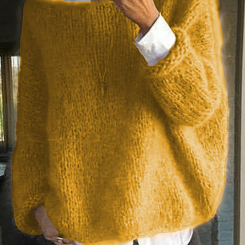 JO | Jersey de punto sobredimensionado y confortable