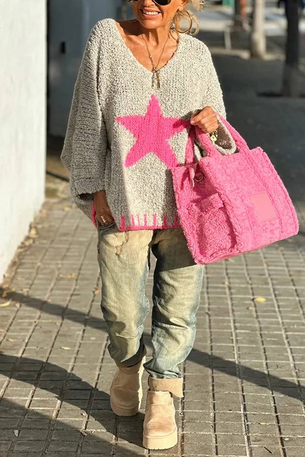Suéter de diseño cuidado