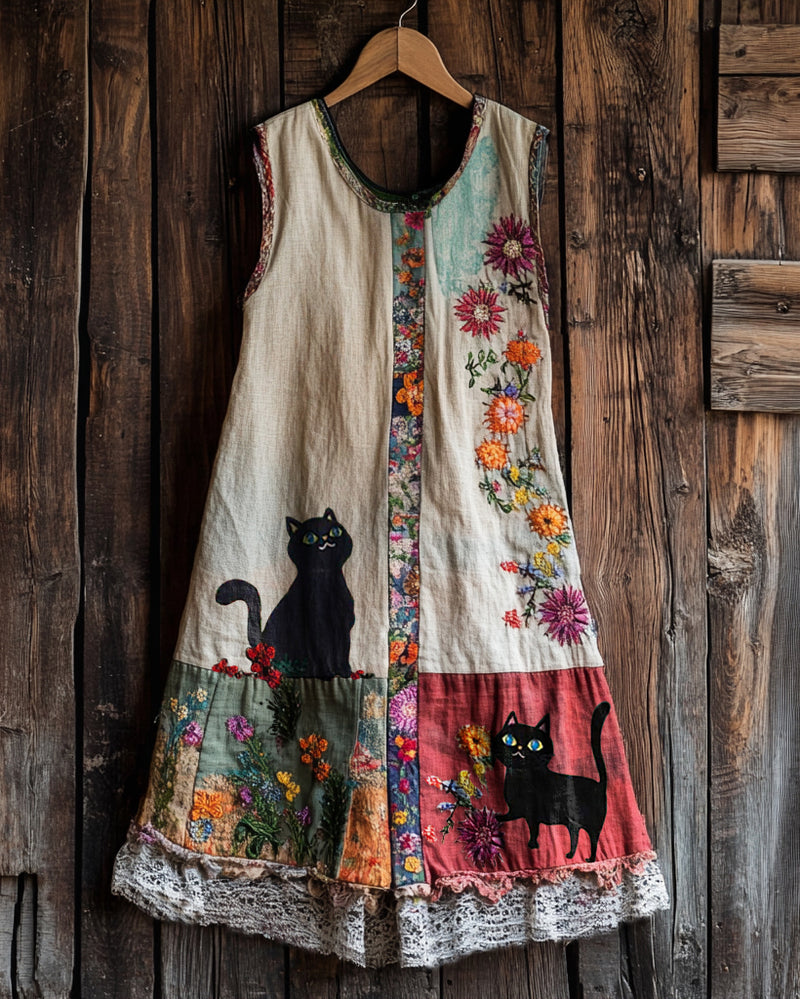 Vestido de inspiración vintage