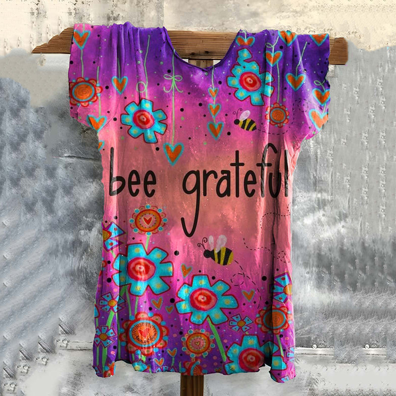 Camiseta de diseño cuidado