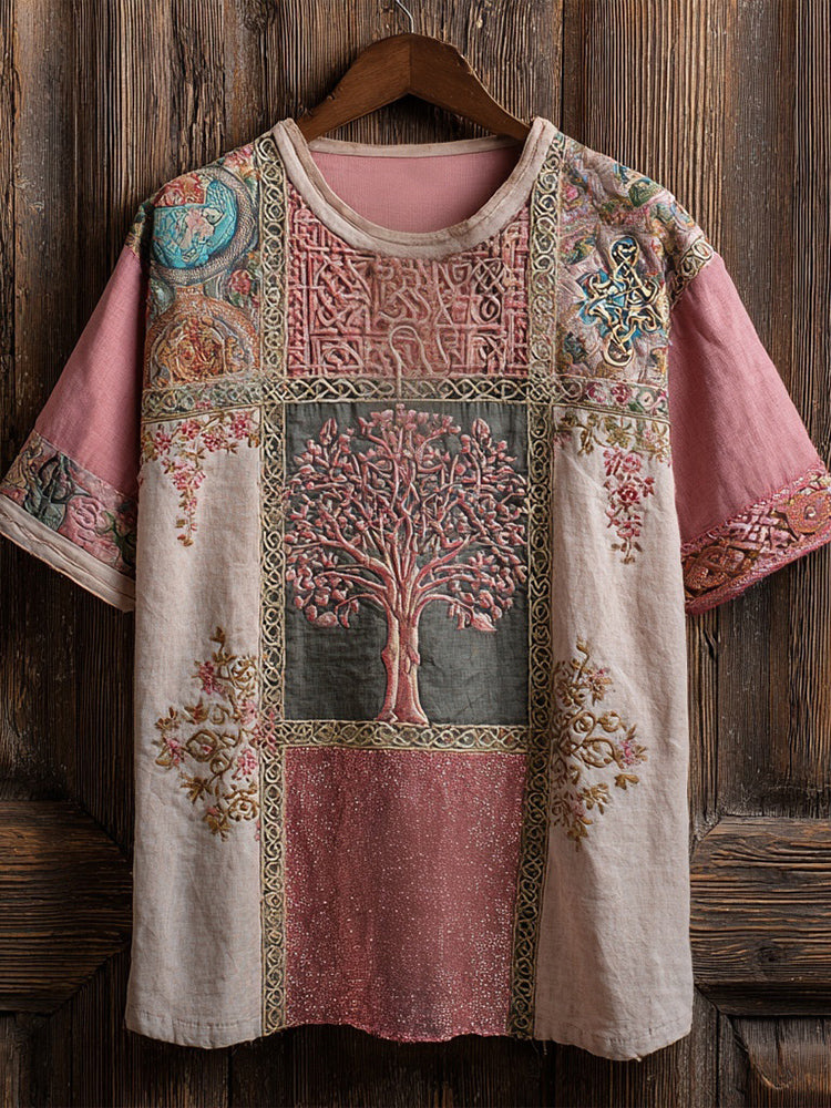 Camisa de estilo vintage atemporal