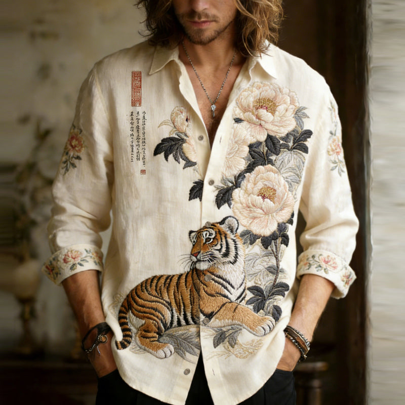 Camisa de inspiración vintage