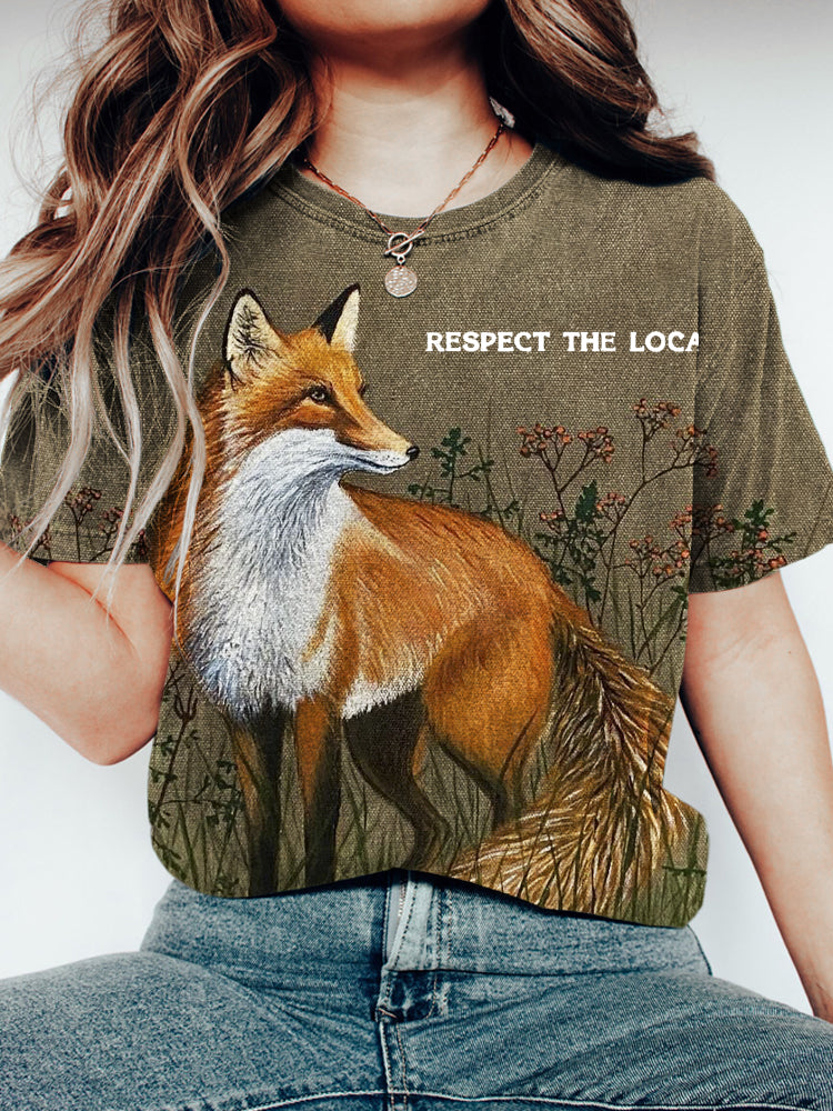 Camiseta de inspiración vintage