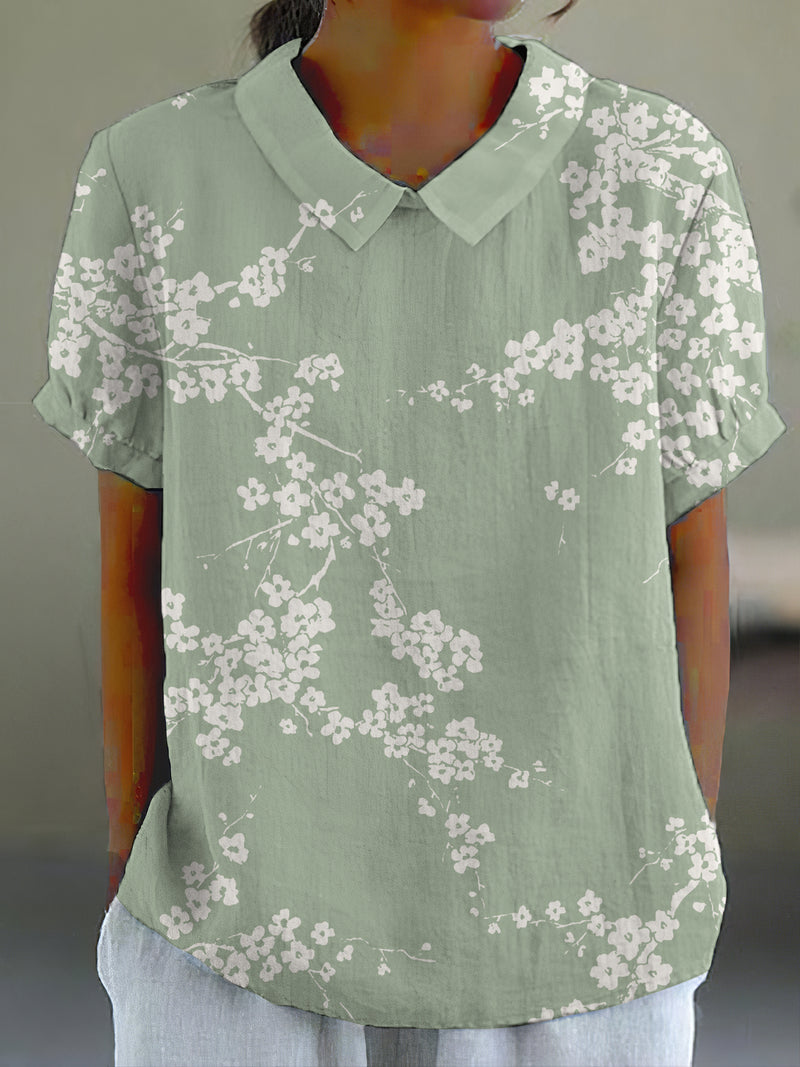Camisa de estilo vintage atemporal