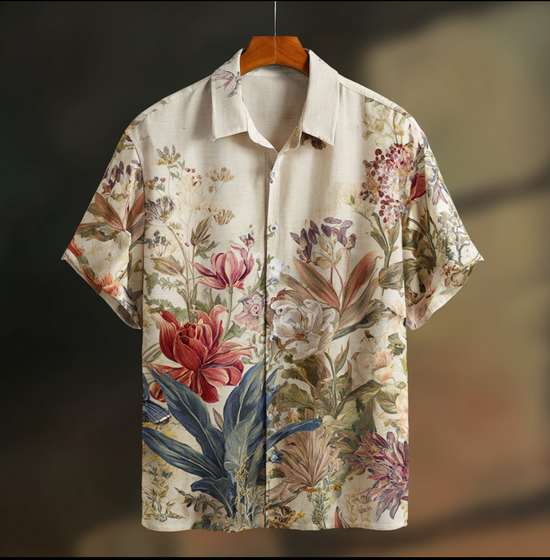 Camisa bellamente confeccionado