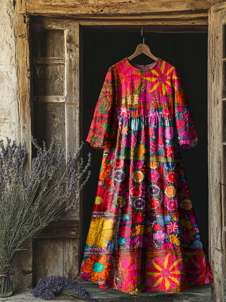 Vestido de estilo vintage atemporal