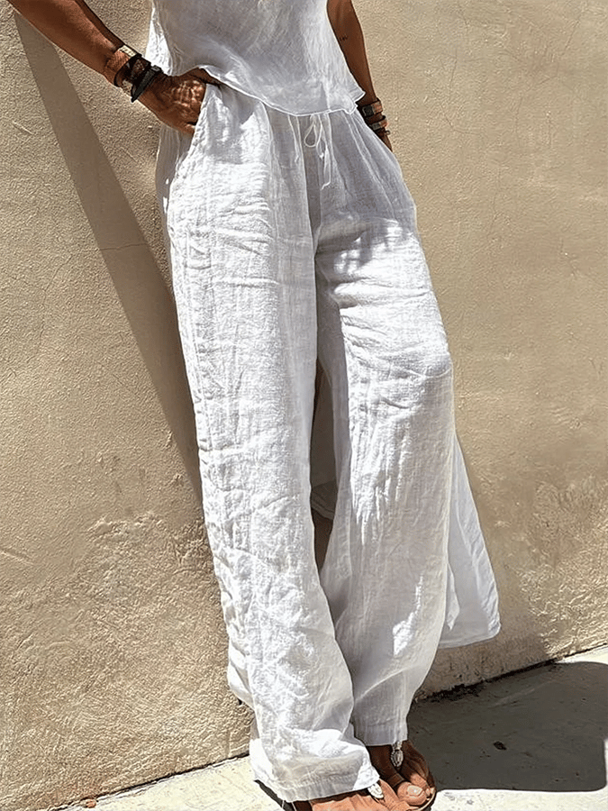 Pantalones de diseño cuidado