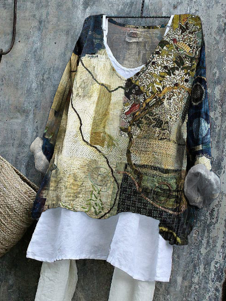 Camisa bellamente confeccionado