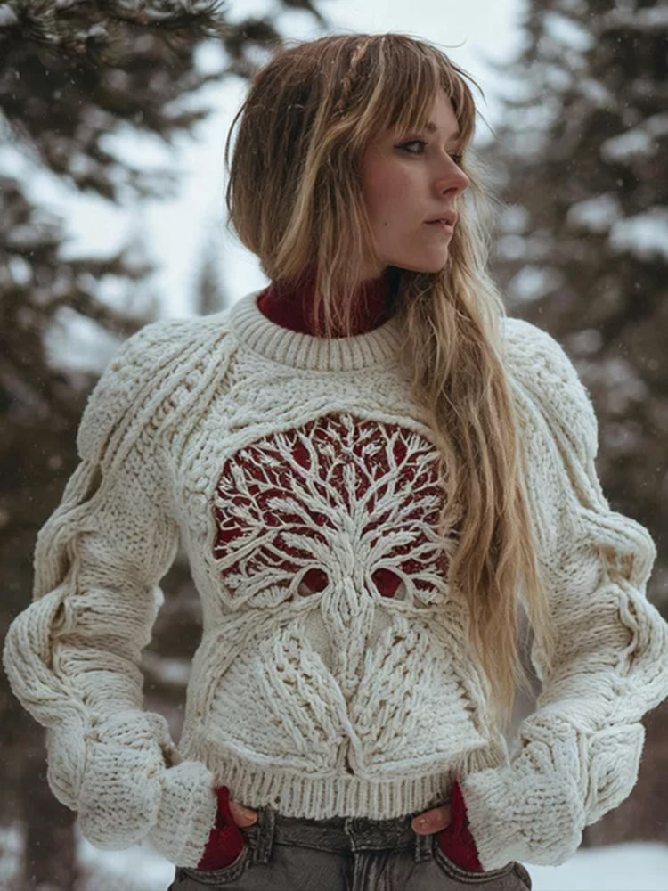 Suéter de estilo vintage atemporal