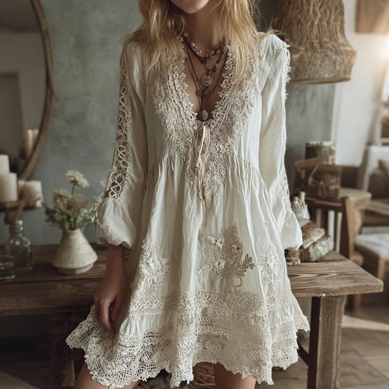 Vestido de inspiración vintage