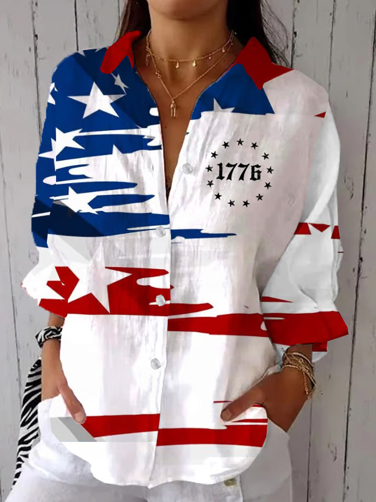 Camisa de estilo vintage atemporal
