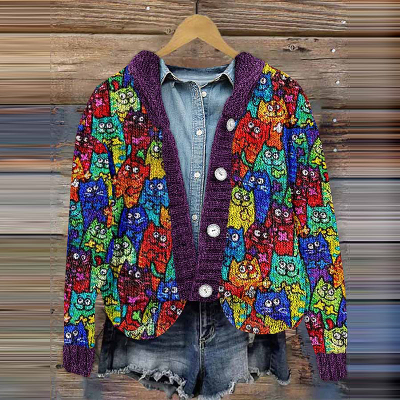 Cárdigan de estilo vintage atemporal