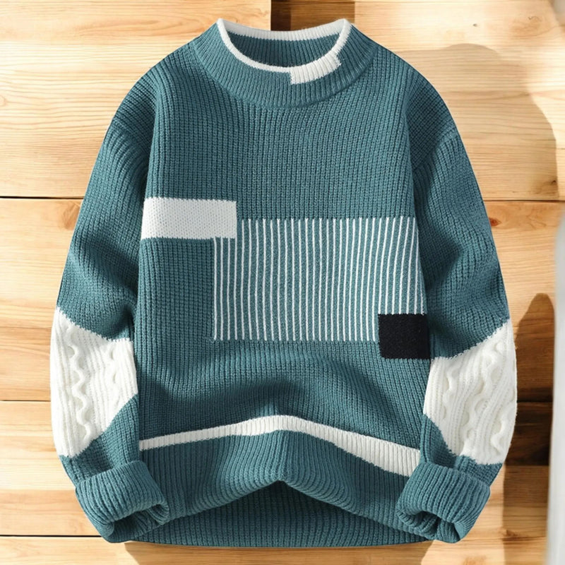Suéter de inspiración vintage