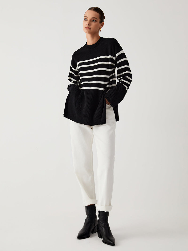 CM | Jersey oversize con rayas